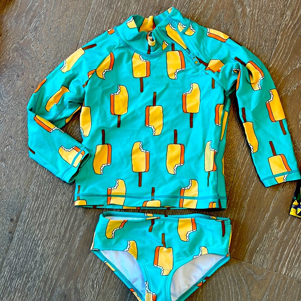 Bathing suit - little girls- size 4- Hanna Andersson